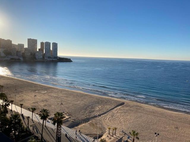 Апартаменты Santa Margarita, Benidorm Levante, 1St Line, Frontal Seaview, Ocean Terrace Экстерьер фото